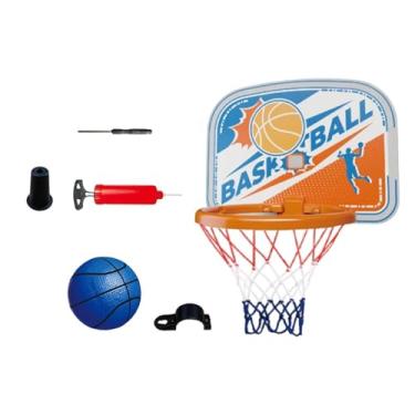 Imagem de menolana Conjunto de argolas de basquete, jogo de esportes, kit de brinquedos de argola de basquete da porta de casas, conjunto de brinquedos de jogo, conjunto, Branco Azulado