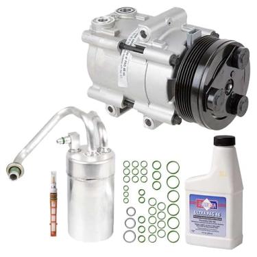 Imagem de Compressor AC e kit A/C para Ford Mustang 4.6L V8 SN95 GT SVT Cobra 1996 1997 1998 1999 2000 2001 2002 2003 2004 - BuyAutoParts 60-80219RK Novo