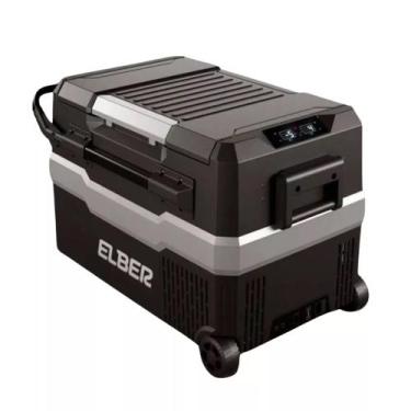 Imagem de Geladeira Portátil Elber Black 43L 12/24V Bluetooth Caminhão