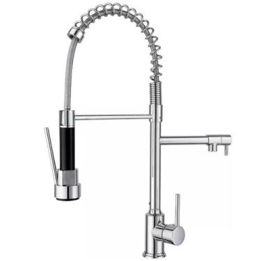 Imagem de Torneira Gourmet Monocomando 50cm Cromada Cozinha Pia  - Moreira impor
