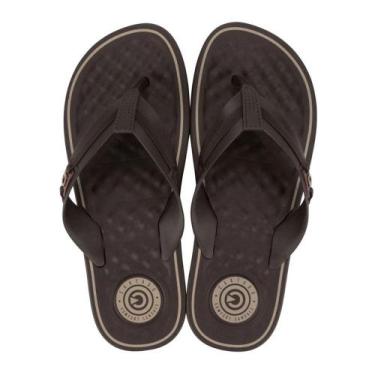 Imagem de Chinelo Cartago Arizona Original Palmilha Massageadora, Marrom, 43/44