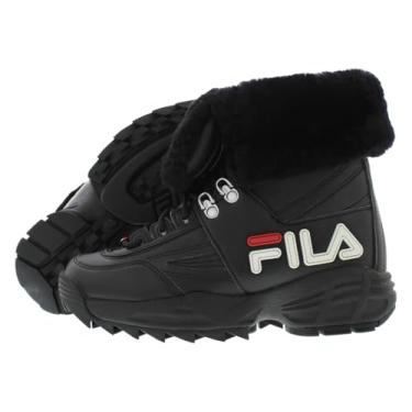 Imagem de Fila Botas femininas com interruptor, Black/White/Red, 7