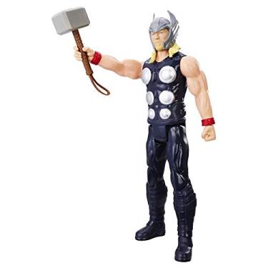 Imagem de Boneco Figura de Ação Marvel Titan Hero Series Vingadores Thor Hasbro 30cm