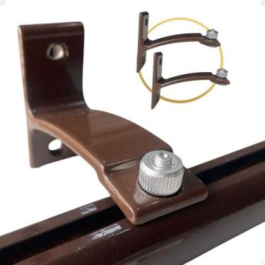 Imagem de Kit 3 Suportes Inove 100% Aluminio Trilho Suíço Ou Varão Wave - Varias