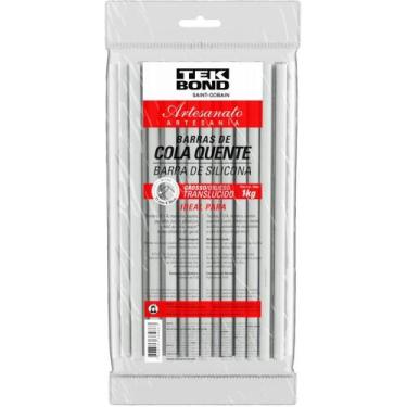 Imagem de Cola Quente Refil Grossa 1KG.TRANSLUCIDA - Tekbond
