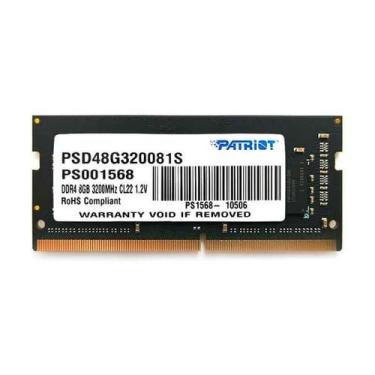 Imagem de Memoria 8GB DDR4 3200MHZ 1.2V Patriot Signature - Notebook - PSD48G320