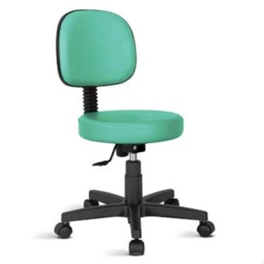 Imagem de Cadeira Mocho Odontologico Tatuador Maca Estetica Com Encosto varias c