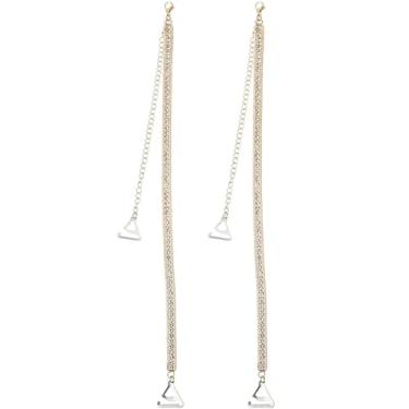 Imagem de Sutiã de biquíni moderno com strass, tiras de ombro para mulheres, roupa íntima de cristal brilhante, corrente ajustável, alça de lingerie luxuosa, sexy, vestido de casamento, festa, baile, verão