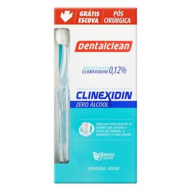 Imagem de Enxaguante Bucal Dentalclean Clinexidin Zero Álcool 300ml