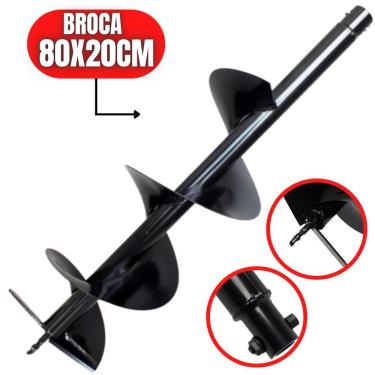 Imagem de Broca Universal 80x20cm Em Aço Especial Carbono