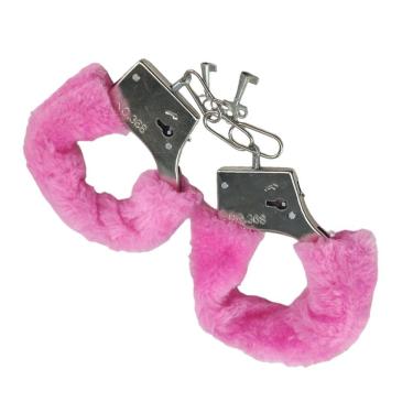 Imagem de Algemas Erotica Metal Com Pelucia Bdsm Fantasia Sexy Diversao