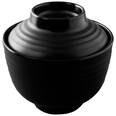 Imagem de Tigela Haus Concept Missoshiru Melamina 250ml Preto