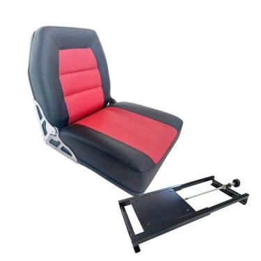 Imagem de Cadeira Almofadada para Barco de Alumínio ou Lancha + Suporte - Levant