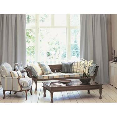 Imagem de Cortina blackout em pvc 100% para trilho suíço maxi 2,80m x 2m dupla f