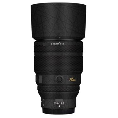 Imagem de Película para câmera protetora de lentes antirriscos para Nikon Z 135 mm F1.8 S Plena (preto cruzado)
