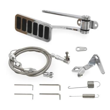 Imagem de WSAGFB Pedal De Acelerador Alumínio 24" Cabo Aço Inoxidável Com Mola Universal