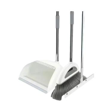 Imagem de Conjunto De Vassoura Mágica, Kit De Limpeza De Piso De Plástico, Limpa