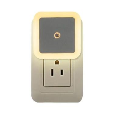 Imagem de Bebê Crianças Sem Fio Led Night Light Mini Lâmpada De Parede Quadrada 