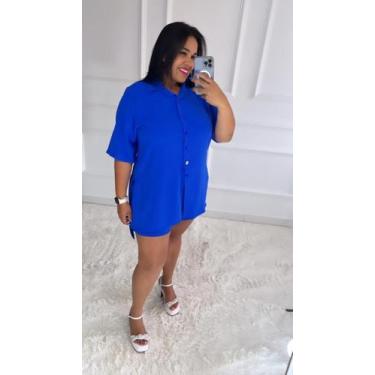 Imagem de Conjunto blusão - Lili corte, Azul claro