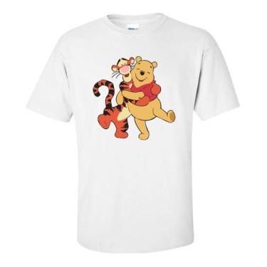 Imagem de Camisa camiseta infantil ursinho pooh poh mel desenho filme - Retha Es