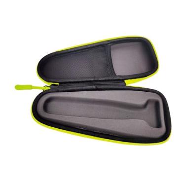 Imagem de OIIBWQ Estojo para barbeador à prova d'água, bolsa de armazenamento leve para homens, bolsa de viagem para transporte para QP2530 2520