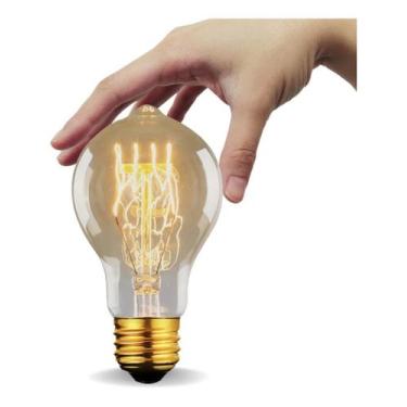 Imagem de Lâmpada Filamento Carbono Bulbo A19 Vintage Retro T. Edison - CTB, A19