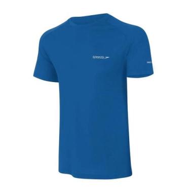 Imagem de Camiseta Speedo Porus Masculina, Azul, P, Masculino