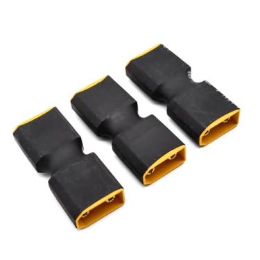 Imagem de LINSYRC 3 peças XT90 plugue macho para conector macho sem fio adaptador para RC FPV carro avião drone bateria LiPo