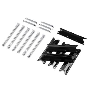 Imagem de Grill Valueparts Peças de reposição para churrasqueira a gás Kenmore 6 146.47223610 146.23681310 146.23766310 PG-40612SOL Placas de calor de barras de sabor domador de chamas 40800023 Queimador