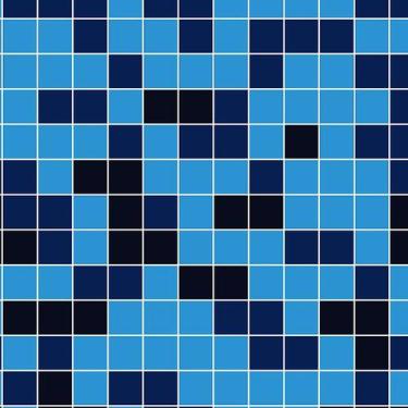 Imagem de Papel de Parede Adesivo Pastilha Azul - 011 - Multimpressão