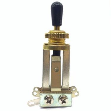 Imagem de Chave 3 Posições Longa guitarra acustica LTG5 Dourado Preto - SPIRIT