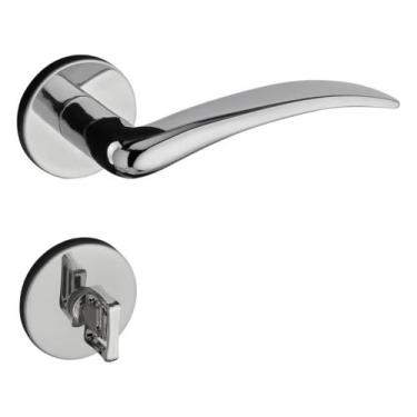 Imagem de Fechadura Classic Banheiro 40mm Cromado RR2 691-40PB CR Pado