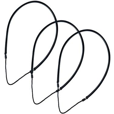 Imagem de 3 peças de faixas de arpão de borracha para arpão, pesca no gelo, equipamento de arpão de pesca submarina, 71 cm de comprimento