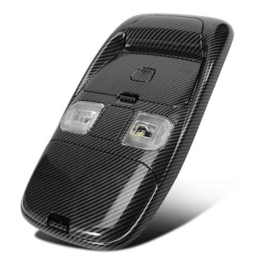 Imagem de BDTKylin Conjunto de luz de leitura de console superior adequado para Ram 1500 2500 3500 1998-2002 lâmpada de mapa de leitura de cúpula de teto interna da cabine substitui SN96TL2AA SN94TL2AA L0021202