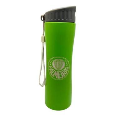 Imagem de Garrafa Squeeze Palmeiras Com Alça 600 ML - 13172 - CEBOLA BRINDES