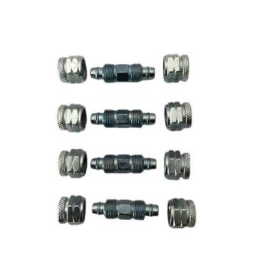 Imagem de Niple Emenda Roscado 8 Mm Conexão Suspensao A Ar 50 Unidades - fb