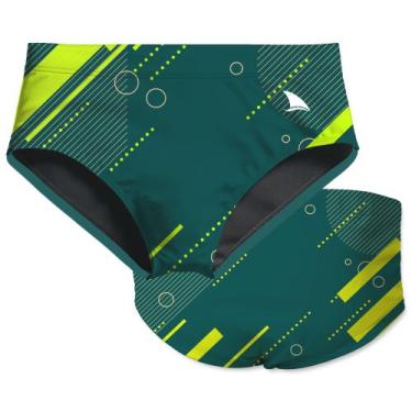 Imagem de Sunga infantil fluor geo proteção uv 50+ kauna, 16