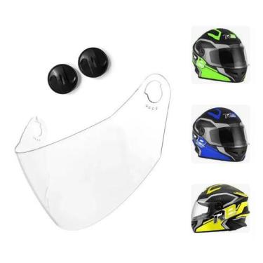 Imagem de Viseira Capacete R8 New Liberty 4 Pro Tork 2.2mm Mais Reparo - Polivis