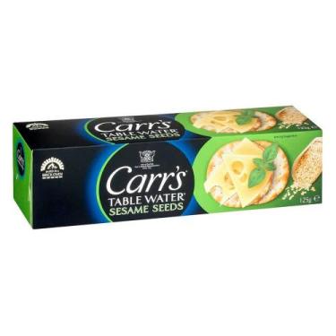 Imagem de Biscoito Água e Sal Gergelim Carr's 125g