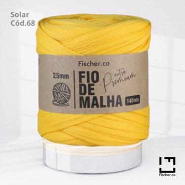 Imagem de Fio de Malha Extra Premium Fischer 25mm Solar Cód. 68