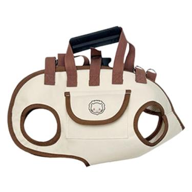 Imagem de Rrlihjgu Mochila Para Cão - Mochila De Transporte Para Cães Com Bolsa Para Lanches | Bolsa Portátil Ajustável Para Passeio Com Pet Para Uso Diário, Campismo, Transporte Em Carro, Caminhada, Bicicleta,