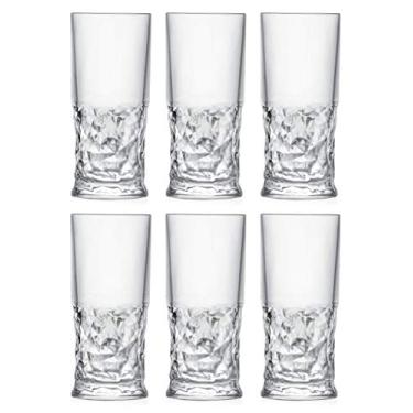 Imagem de Barski Highball – Vidro – Conjunto de 6 – Copos Hiball – Vidro tipo cristal – Design bonito – Copos para água, suco, vinho, cerveja e coquetéis – 325 ml Feito na Europa