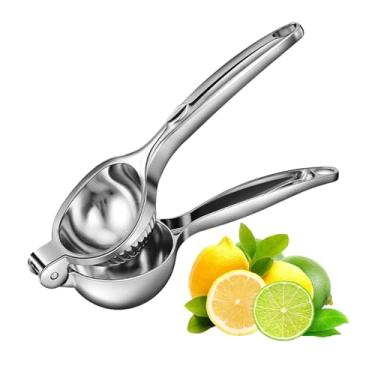 Imagem de Espremedor de frutas cítricas de zinco de alta qualidade, novo espremedor de citrinos manual 2025, seguro e durável, fácil de limpar, prensa de limão grande para cozinha, bar, restaurante e todas as