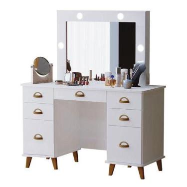 Imagem de Penteadeira Camarim New Seul Branco - Luapa - LUAPA MÓVEIS