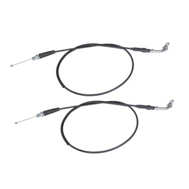 Imagem de Autu Parts 2 peças 22870-HN1-000 Cabo de embreagem do acelerador para Honda 400EX 2002, Sportrax 400 TRX400EX 2x4 1999 2000 2001 2002 2003 2004 22870HN1000