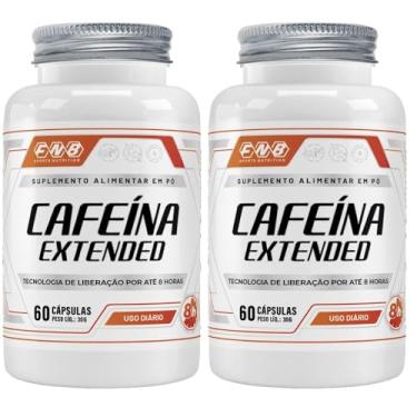 Imagem de KIT 2X Cafeína Extended 200mg 60 cápsulas - FNB Sports