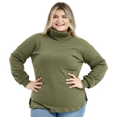 Imagem de BLUSA CANELADA PLUS SIZE 10325A COR:;TAMANHO:46/G2;GÊNERO:MULHER-Feminino