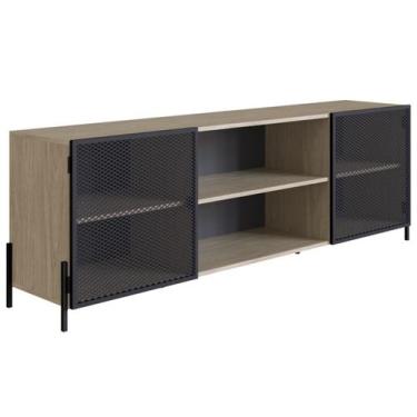 Imagem de Rack 2 Portas Em Aço Para TV 70 Pol York Hanover Artesano - Artesano M