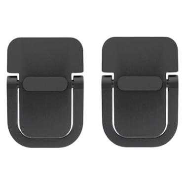 Imagem de KiBcsLic 2 Suportes para Laptop, Base de Liga de Zinco, Suporte para Teclado para Mesa, Refrigeração E Casa, Preto