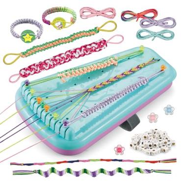 Imagem de Chilpals Kit de fabricação de pulseiras da amizade para meninas, artes e artesanato para crianças de 8 a 12 anos, ideias de presentes de aniversário para meninas de 7, 8, 9, 10, 11 anos, conjunto de